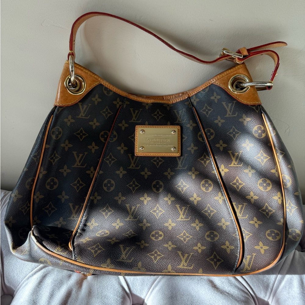 Brown Monogram Tote Bag